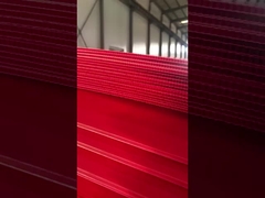 Fogli cavi di plastica