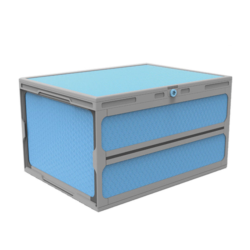 300kg blu che carica il contenitore di pallet di plastica pieghevole di Coreflute del contenitore di plastica di falchetta