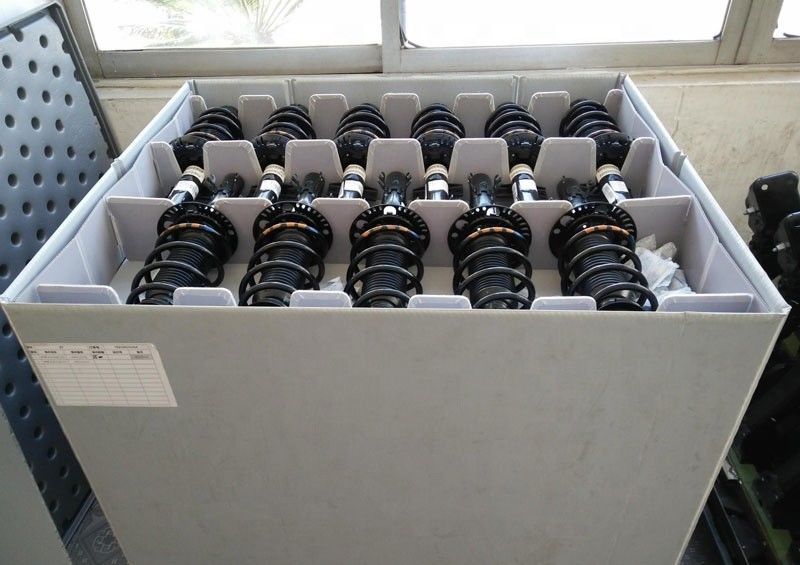 300kg blu che carica il contenitore di pallet di plastica pieghevole di Coreflute del contenitore di plastica di falchetta