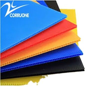 Carta di plastica corrugata resistente alla corrosione per imballaggi in cartone