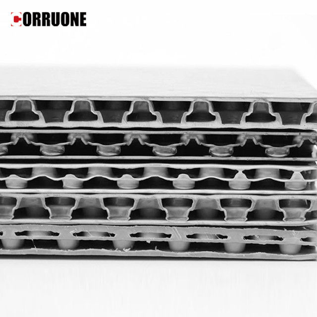 strati bianchi di Correx del bordo di plastica ondulato bianco 10mm di 9mm 4mm