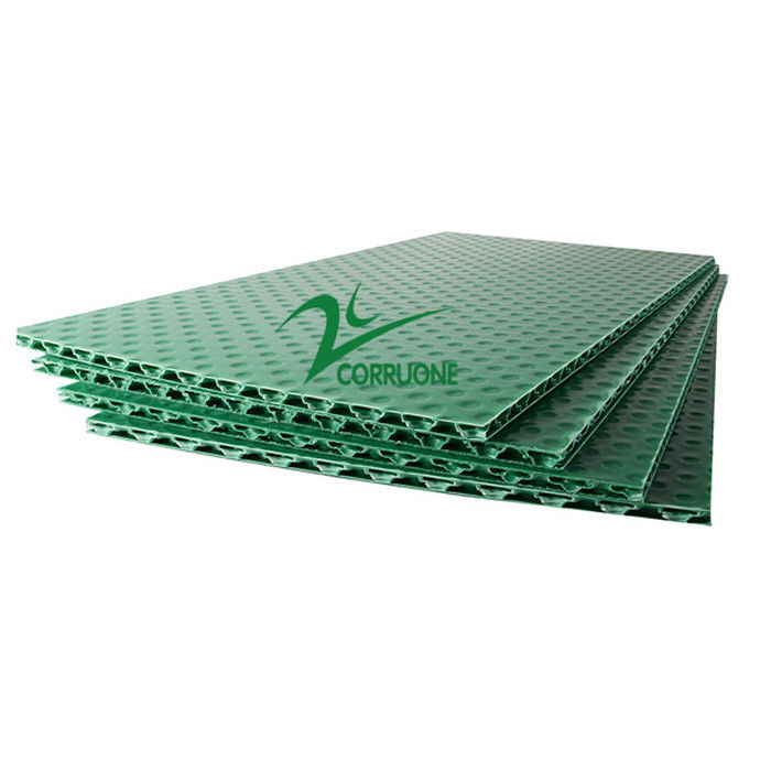 strati bianchi di Correx del bordo di plastica ondulato bianco 10mm di 9mm 4mm