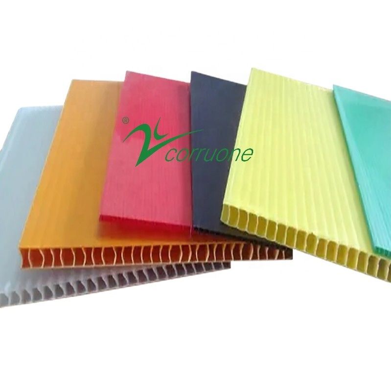 2mm 3mm 4mm 5mm 6mm 7mm pp hanno ondulato i pannelli del polipropilene dello strato