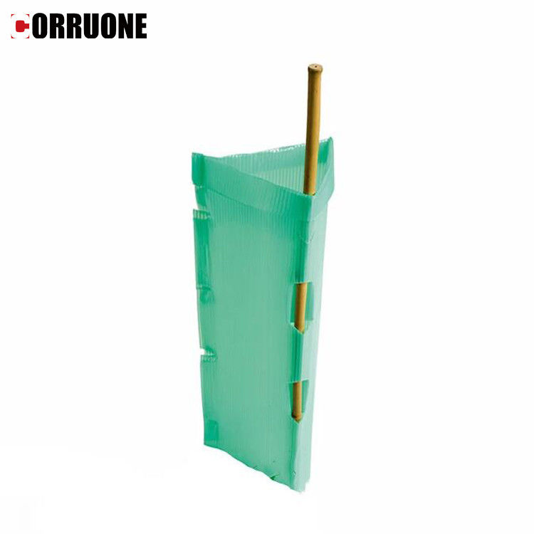 Fogli di plastica poco costosi per nido d'api di plastica proteggitore di fogli di plastica in pp carta di plastica ondulata che protegge efficacemente i giovani alberi