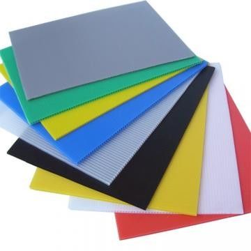 ROHS 6mm ha riciclato gli strati di plastica ondulati strati di Coroplast 4 x 8