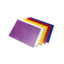 La plastica ondulata riciclata rossa blu riveste il cartone ondulato di 10mm pp