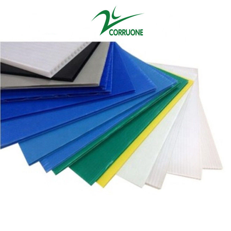Protezione Correx Corflute 2440 x 1220 dello strato del polipropilene 3mm Corflute