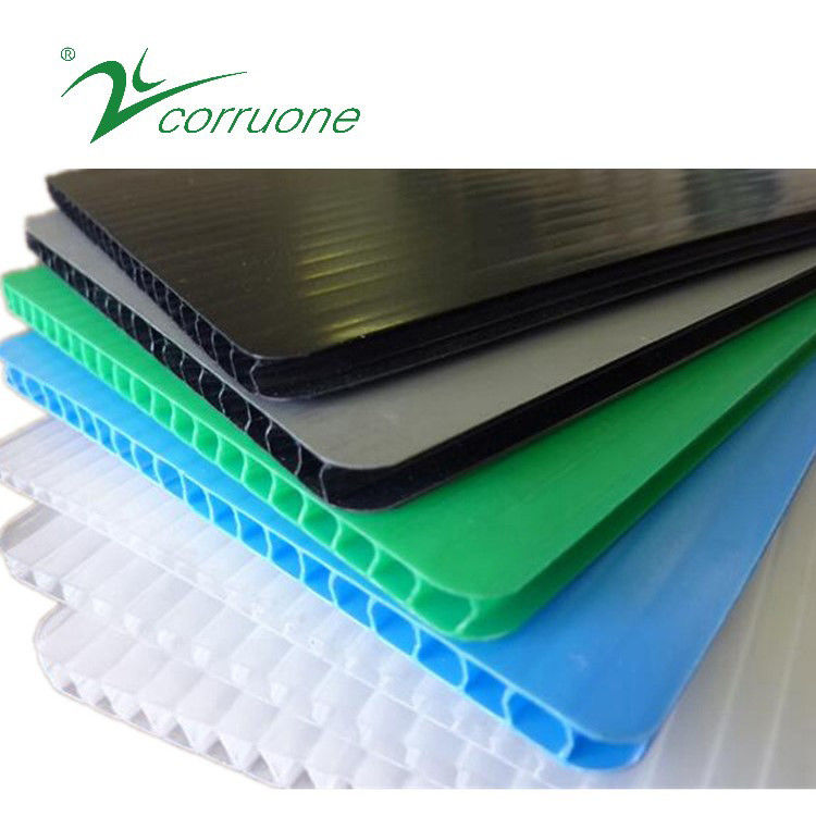 Protezione Correx Corflute 2440 x 1220 dello strato del polipropilene 3mm Corflute