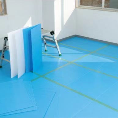 Rotolo impermeabile di protezione del pavimento dello strato 2mm 3mm Correx dei pp Coroplast