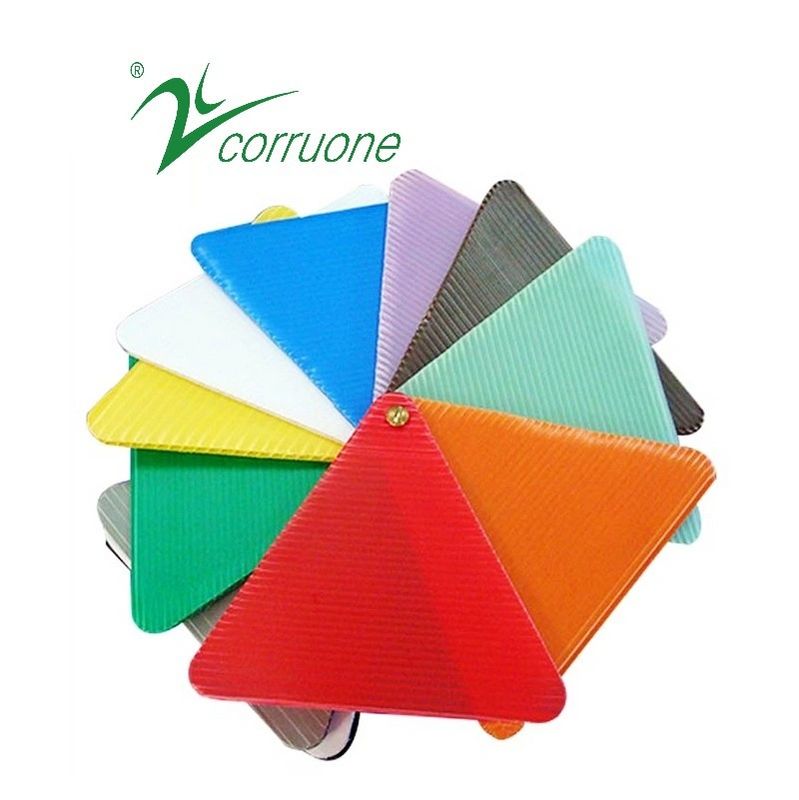 Cartonplast ha ondulato il bordo di plastica di plastica dei pannelli 4x8 Corruone pp riciclato
