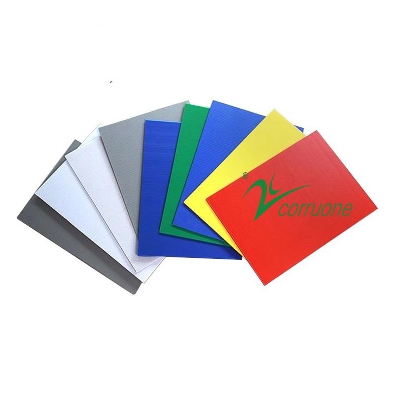 Cartonplast ha ondulato il bordo di plastica di plastica dei pannelli 4x8 Corruone pp riciclato