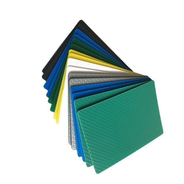 Carta di corflute 2mm 3mm 4mm 5mm 6mm 7mm carta di plastica ondulata correggiata a polipropilene pannello a favo di miele