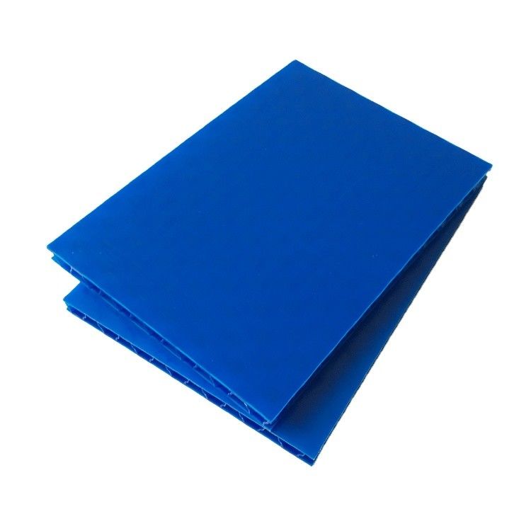 Carta di corflute 2mm 3mm 4mm 5mm 6mm 7mm carta di plastica ondulata correggiata a polipropilene pannello a favo di miele