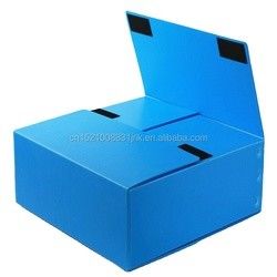 1.5mm-30mm pp ha ondulato verde blu bianco delle scatole dell'imballaggio di plastica