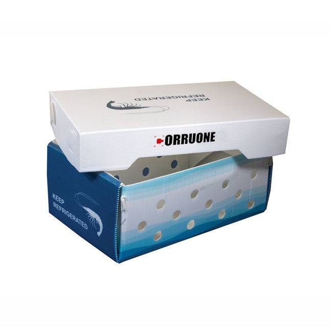 il cereale di 3.5mm ha ondulato le scatole commoventi di plastica Matt Lamination Printing