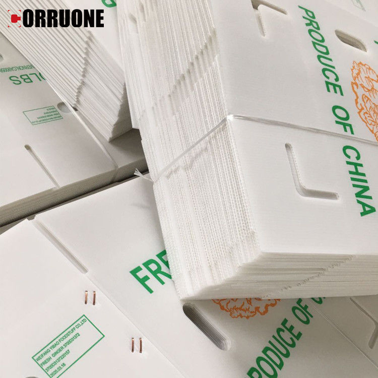il contenitore ondulato Cartonplast di mango di 3.5mm ha ondulato le scatole per l'imballaggio della frutta