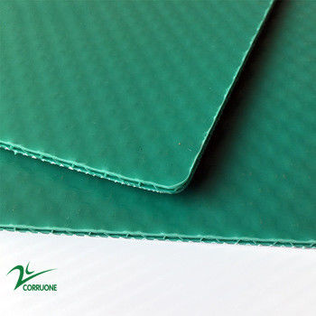 Strati di plastica verdi del cartone 4x8 degli strati 5mm di Coroplast 4 x 8