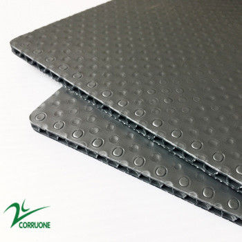 Strati di plastica verdi del cartone 4x8 degli strati 5mm di Coroplast 4 x 8