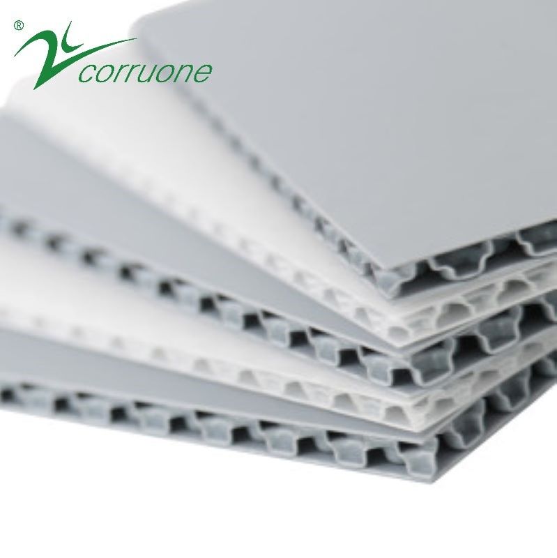 Rotolo di plastica ondulato di protezione della copertura 2mm-12mm Correx di anti slittamento