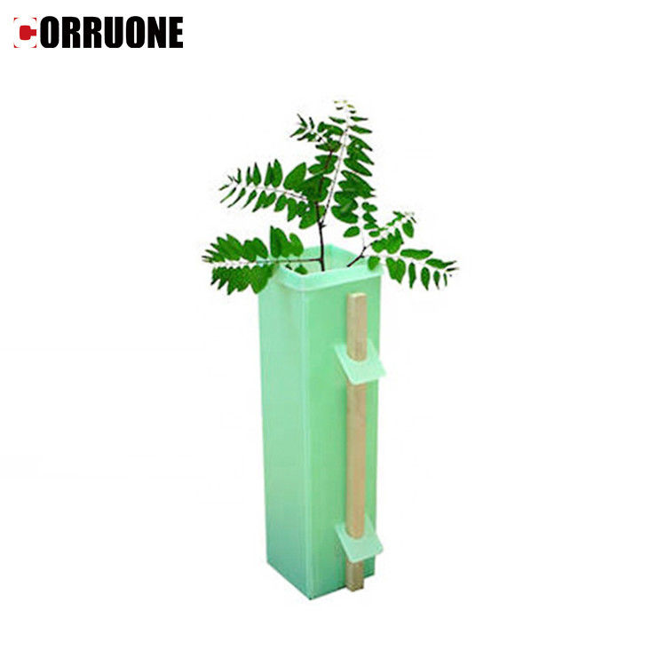 Corruone Cina Vendita a caldo Protezioni per alberi in plastica corrugata in PP impermeabile