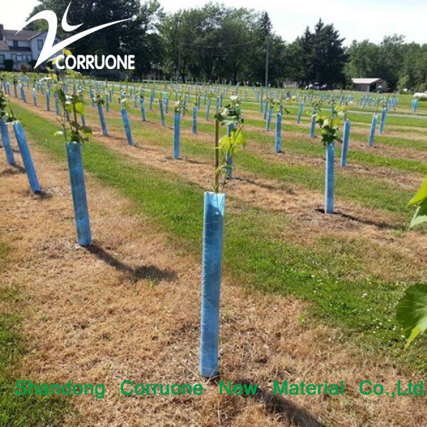 Protettore per alberi in plastica corrugata in PP flessibile e impermeabile