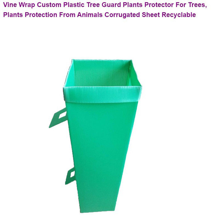 Corruone polipropilene di plastica a rotoli corrugati di plastica corrugata per alberi