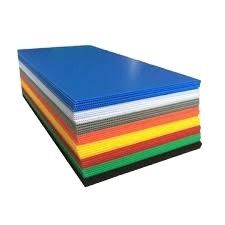 4mm Corflute hanno ondulato lo strato di plastica della protezione del pavimento della copertura per costruzione